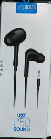 SOLID POWER F22 PRO SOUND Earphones